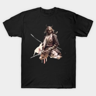 Soul of the Vintage Samurai: A Timeless Warrior's Journey T-Shirt